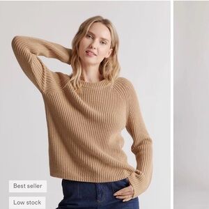 Women's Tan Sweater